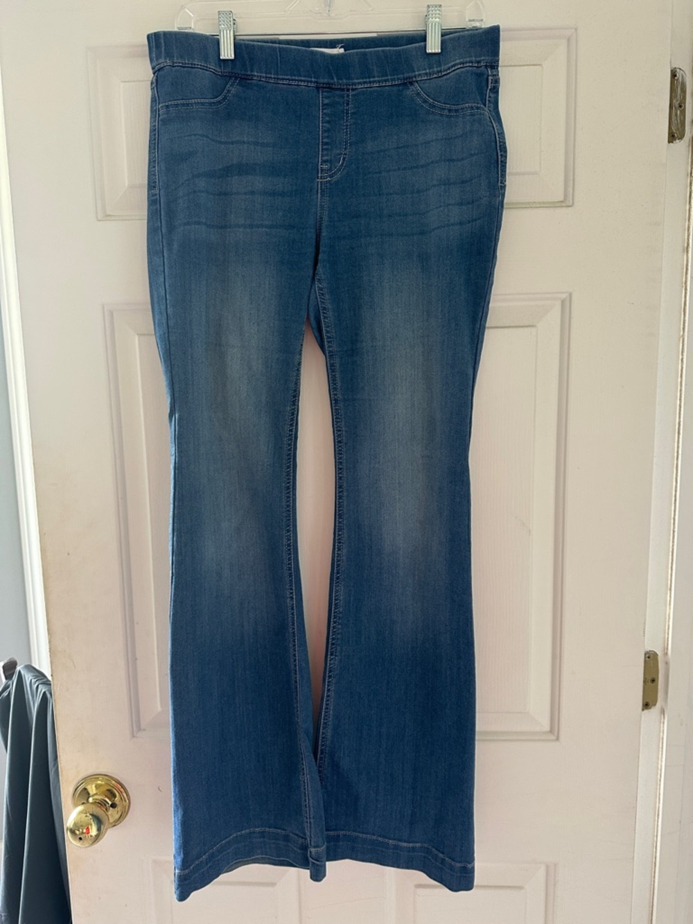 Cello Dark Blue Flare Jeans - Wide Leg Stretch